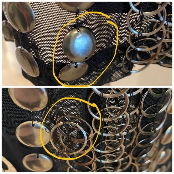 Alice + Olivia Liquid Gunmetal One Shoulder Dress - Picture 8 of 10